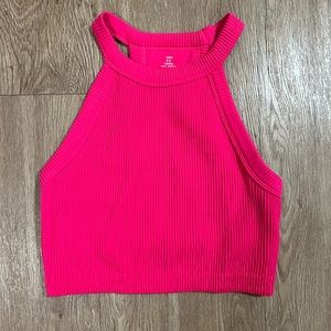 Aerie Hot Pink Halter Top- Medium
